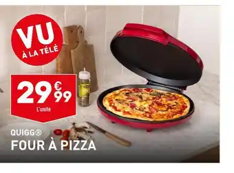 Quigg four à pizza