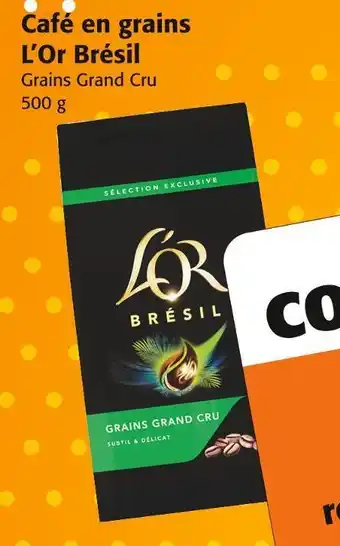 Colruyt L’or café en grains brésil offre