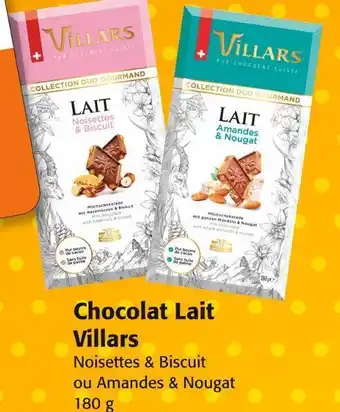 Colruyt Villars chocolat lait offre