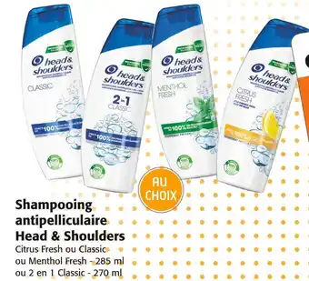 Colruyt Head & shoulders shampooing antipelliculaire offre