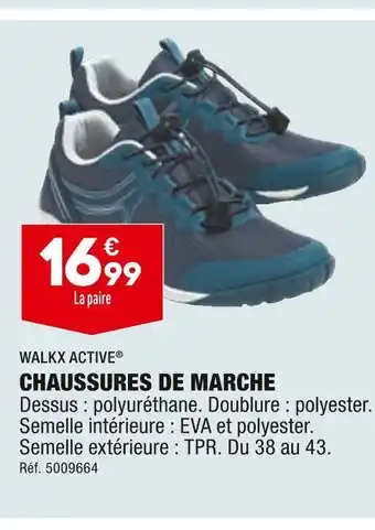 ALDI Walkx active chaussures de marche offre