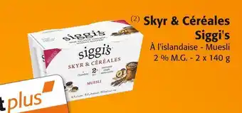 Colruyt Siggi's skyr & céréales offre