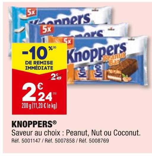 Promo Knoppers knoppers chez ALDI