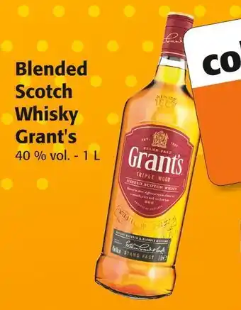 Colruyt Grant's blended scotch whisky offre