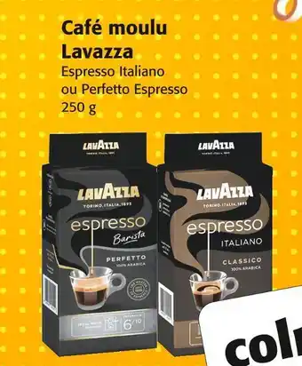 Colruyt Lavazza café moulu offre