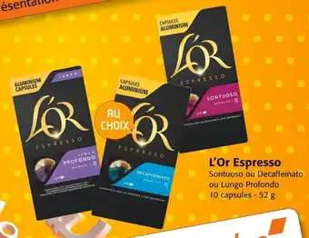 Colruyt L’or l’or espresso offre
