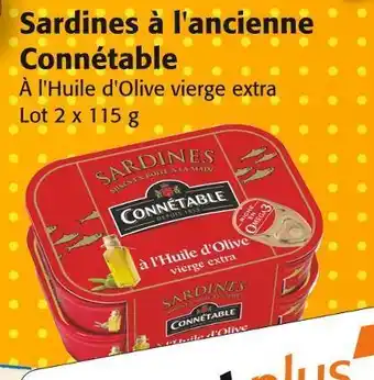 Colruyt Connétable sardines à l'ancienne offre