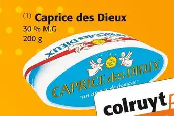 Colruyt Caprice des dieux caprice des dieux offre