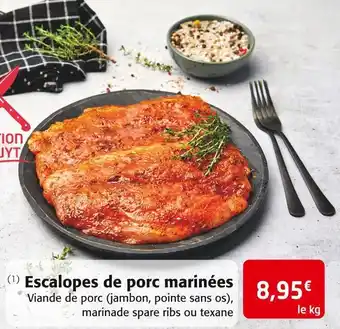Colruyt Escalopes de porc marinées offre
