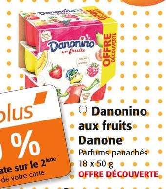 Danone danonino aux fruits