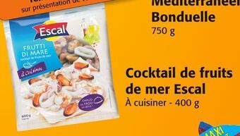 Colruyt Escal cocktail de fruits de mer offre
