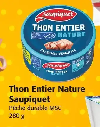 Colruyt Saupiquet thon entier nature offre