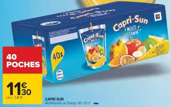 Carrefour Capri sun capri sun offre
