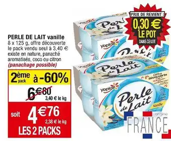 Cora x Carrefour Perle de lait perle de lait offre