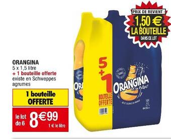 Cora x Carrefour Orangina orangina offre