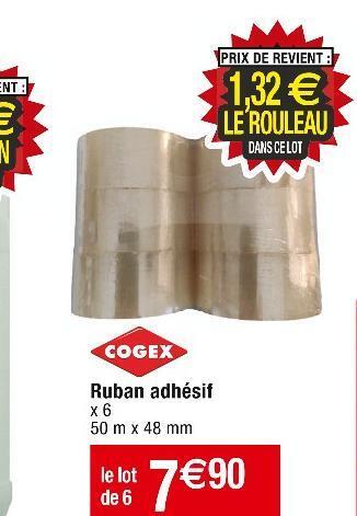 Cogex ruban adhésif