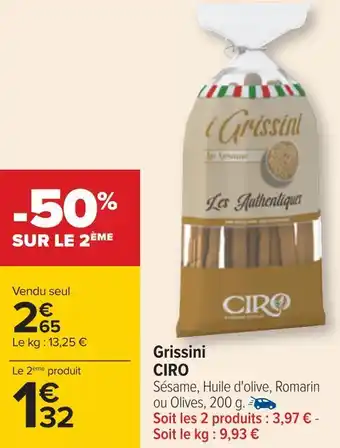 Ciro grissini