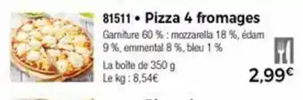 Thiriet Pizza 4 fromages offre