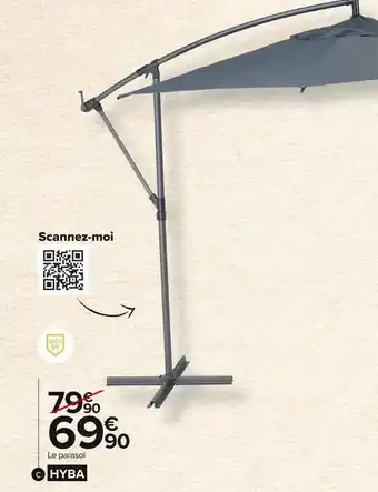 Carrefour Market Hyba parasol ronda offre