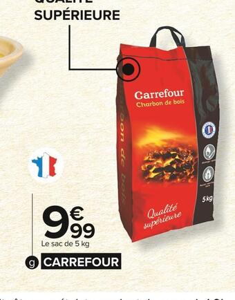 Carrefour Market Carrefour charbon de bois offre