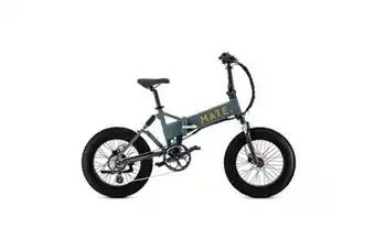 Darty Mate. vélo électrique mate. mate x fatbike jet grey offre