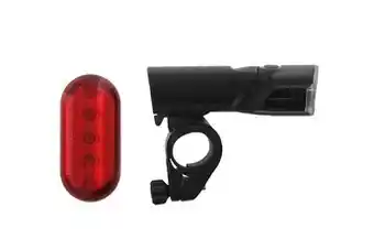 Darty Tnb accessoire sécurité et signalisation tnb urban moov - pack eclairage velo - noir offre