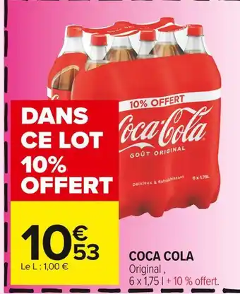Carrefour Market Coca cola offre