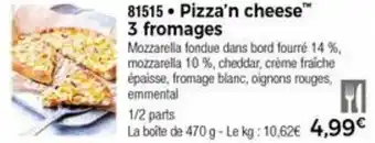 Thiriet Pizza'n cheese 3 fromages offre