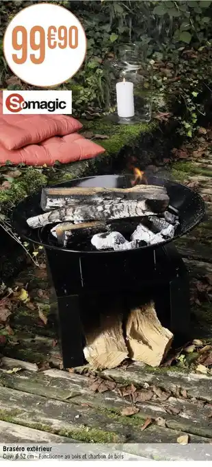 Somagic braséro extérieur