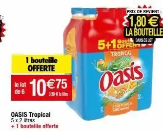 Migros Boissons oasis offre