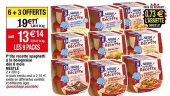 Migros Petit déjeuner nestlé offre