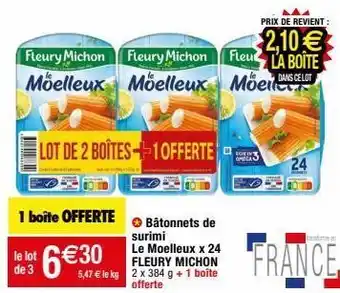 Migros Surimi fleury michon offre