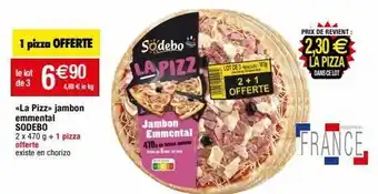 Migros Pizza sodebo offre