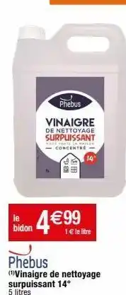 Migros Vinaigre offre