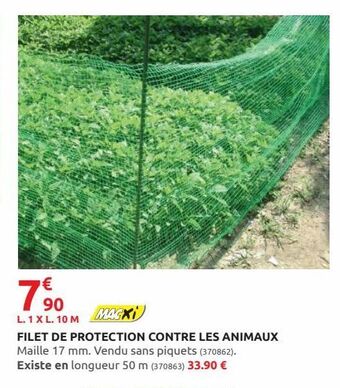 Rural Master Filet de protection contre les animaux offre