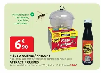 Rural Master Piège a guepes / frelons attractif guepes offre