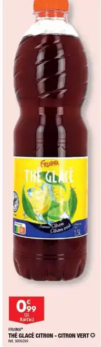 ALDI FRUIMAⓇ THÉ GLACÉ CITRON - CITRON VERT offre