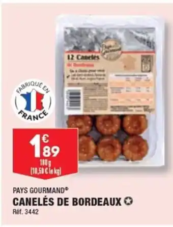 ALDI PAYS GOURMAND CANELÉS DE BORDEAUX ✪ offre