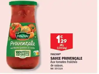 ALDI PANZANI SAUCE PROVENÇALE offre