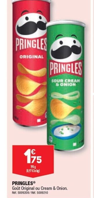 ALDI PRINGLES offre
