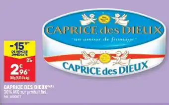 ALDI CAPRICE DES DIEUX©(A) offre