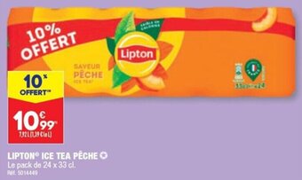ALDI LIPTON® ICE TEA PÊCHE offre