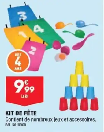 ALDI KIT DE FÊTE offre