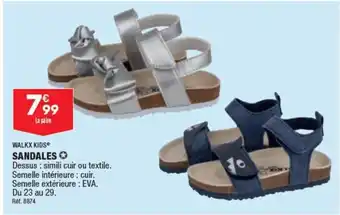 ALDI WALKX KIDS SANDALES offre