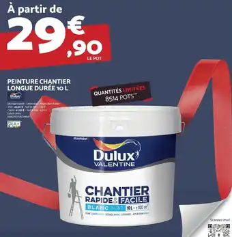Bricomarché PEINTURE CHANTIER LONGUE DURÉE 10 L offre