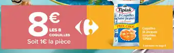 Carrefour Market Coquilles St Jacques offre