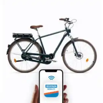 Decathlon Vélo ville électrique connecté elops 920 e connect hf offre