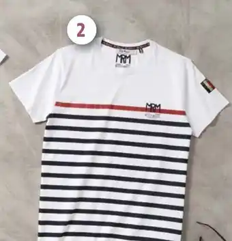 Intermarché Hyper TEE-SHIRT RAYÉ ET PATCH HOMME LITTLE MARCEL offre