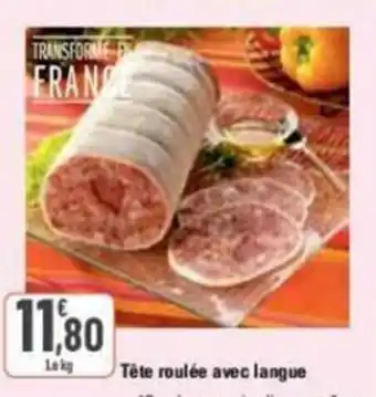 G20 Tête roulée avec langue offre
