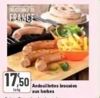 G20 Andouillettes brassées aux herbes offre